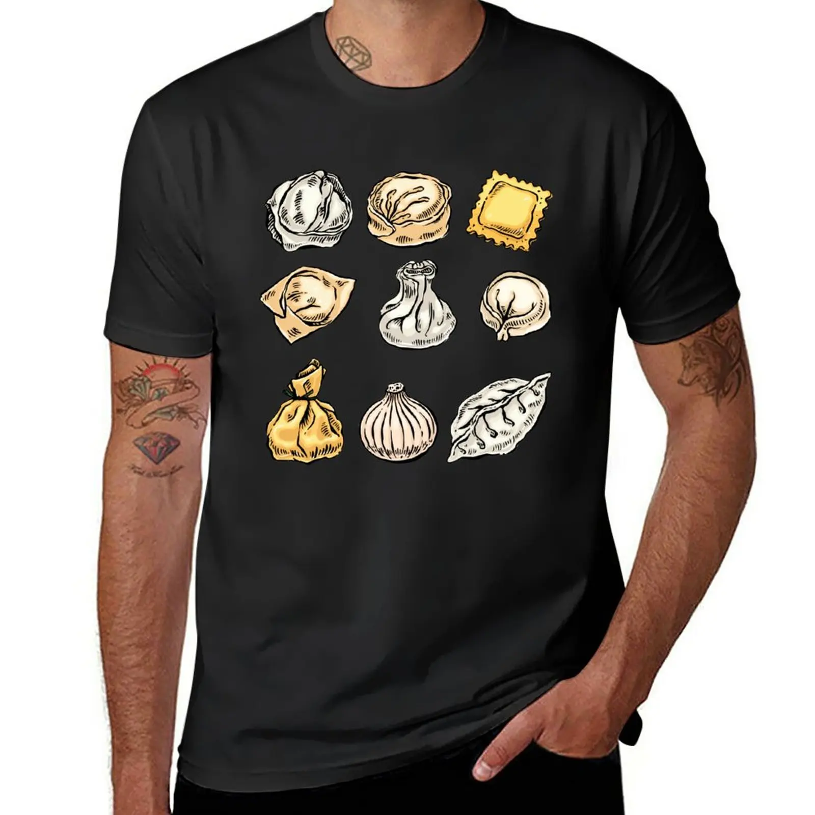 

New Dumplings From Around The World T-Shirt graphic t shirts custom t shirts design your own sweat shirts, men