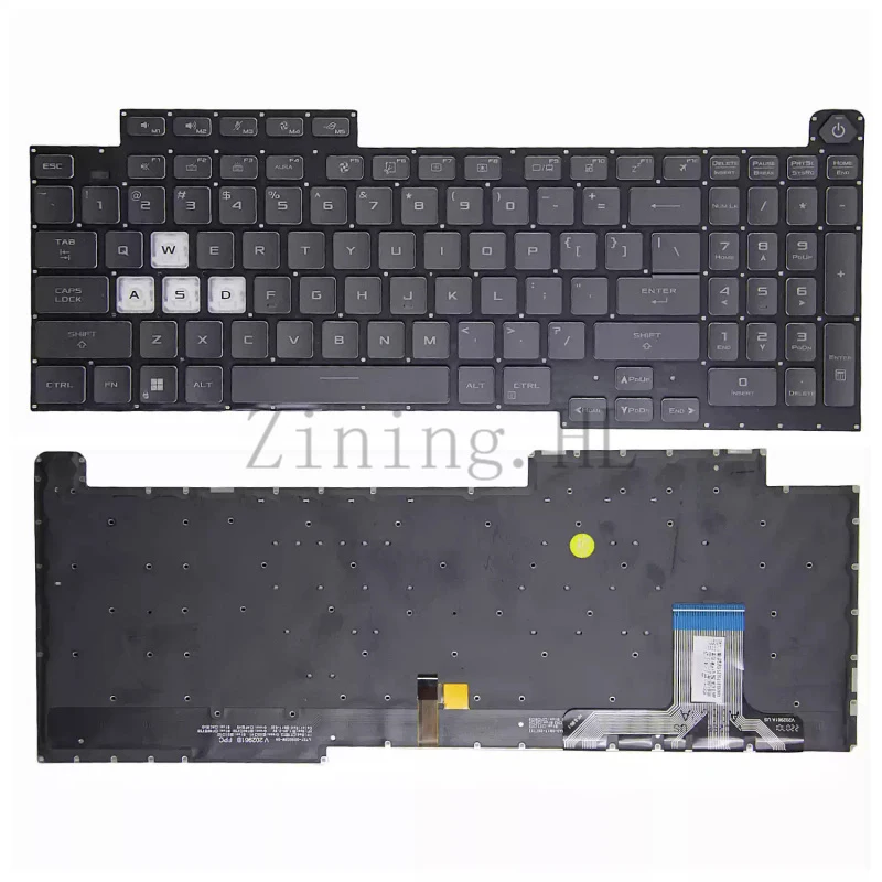 Keyboard suitable for ASUS ROG Strix G713 5R Plus G713QR G733 G733Q Gun God 6/5