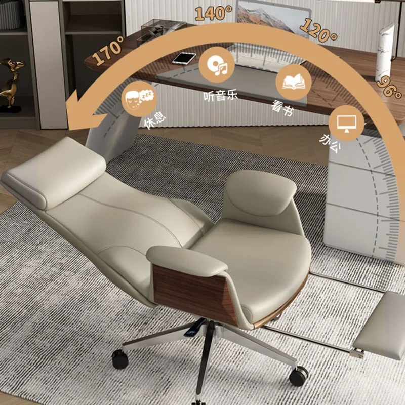 La nuova sedia per computer presidenziale della sedia da ufficio del capo del 2025 può sdraiarsi