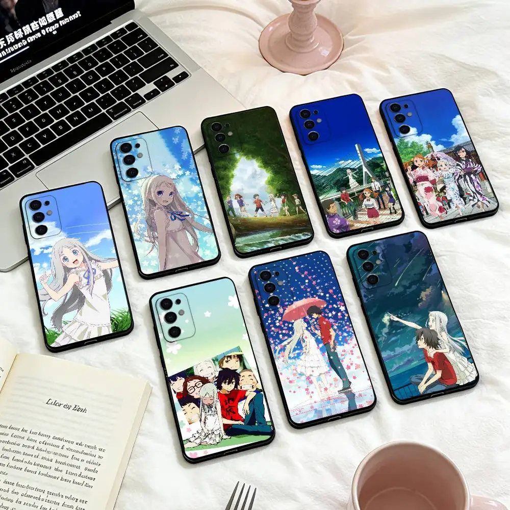 

AnoHana M-Meiko Anime H-Honma Phone Case For Samsung S25,24,23,22,30,21,10,9,Ultra,Plus,Lite,FE,4,5 G Soft Black Case