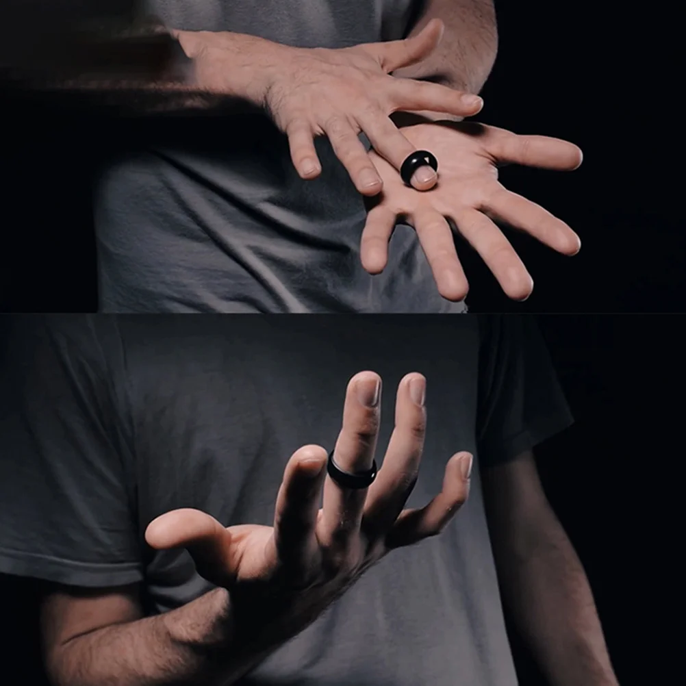

1Set Trick Rings High Quality Jumping Rings Stage Prank Performance Party Supplies Close Up Gimmick Prank Toys