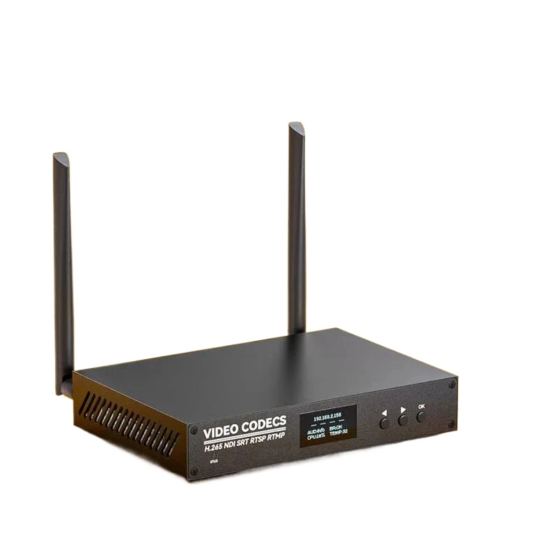 4k Hd Video Encoder Hdmi Sdi To Ip Encoder Decoder All-in-one Wifi6 Live Streaming Media Push Stream. Multi-platform Live Stream