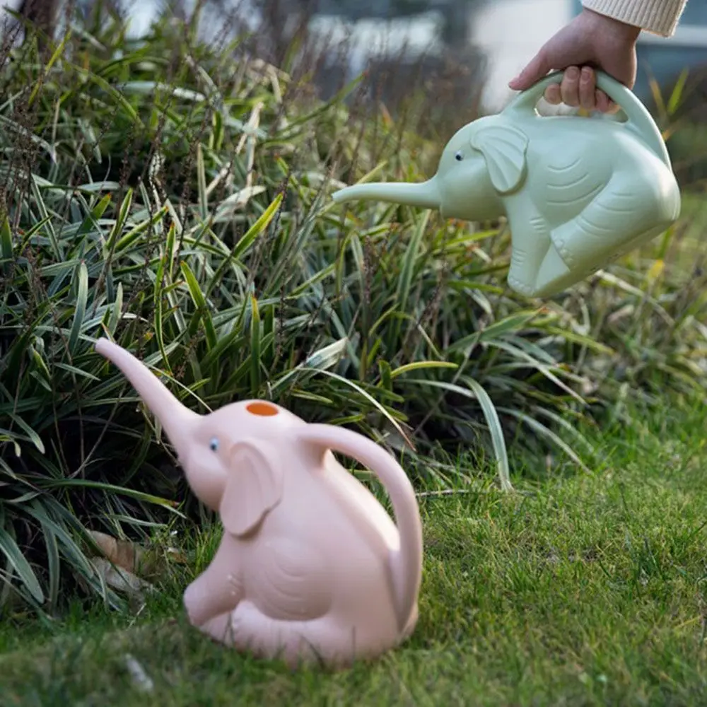 

3 Colors Cute Watering Tool Elephant Shape Garden Tool Watering Cans Sprinkler Water Bottle Can Watering Pot