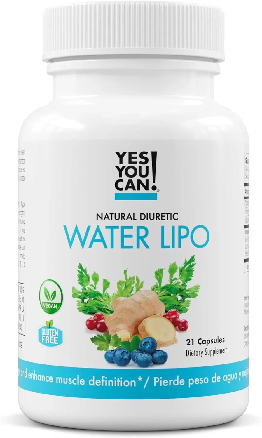 

Natural Water Lipo Supplement - Helps Relieve Bloating and Edema, Promotes Absorption, and Replenishes Electrolytes