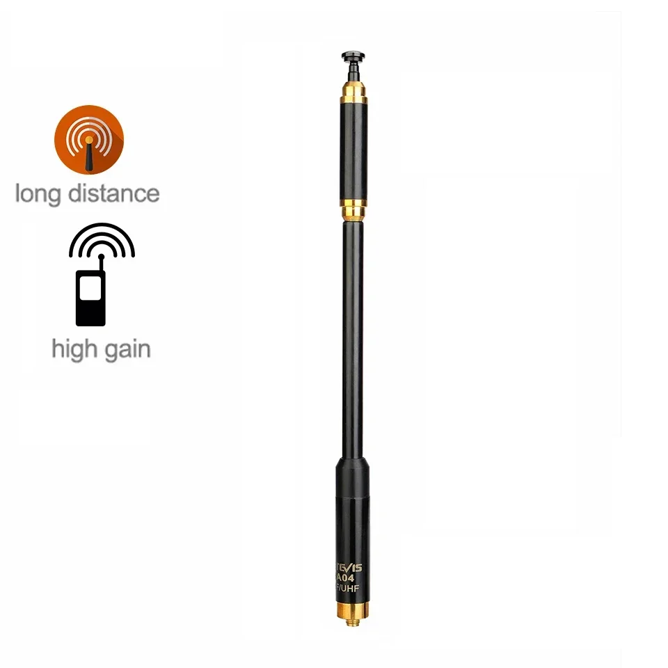 

Walkie Talkie Antenna SMA-F UV Dual Band 144/430MHz Handheld Radios for Baofeng UV5R/Quansheng UV K5 Retevis H777