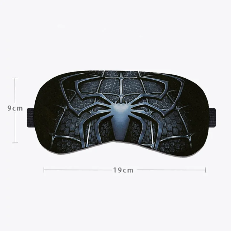 Spiderman Spider Sleeping Mask Man Sleeping Blindfold Soft Eye Masks Creative Eye Cover Male Mask Eyepatch Nap Health Eye Cover