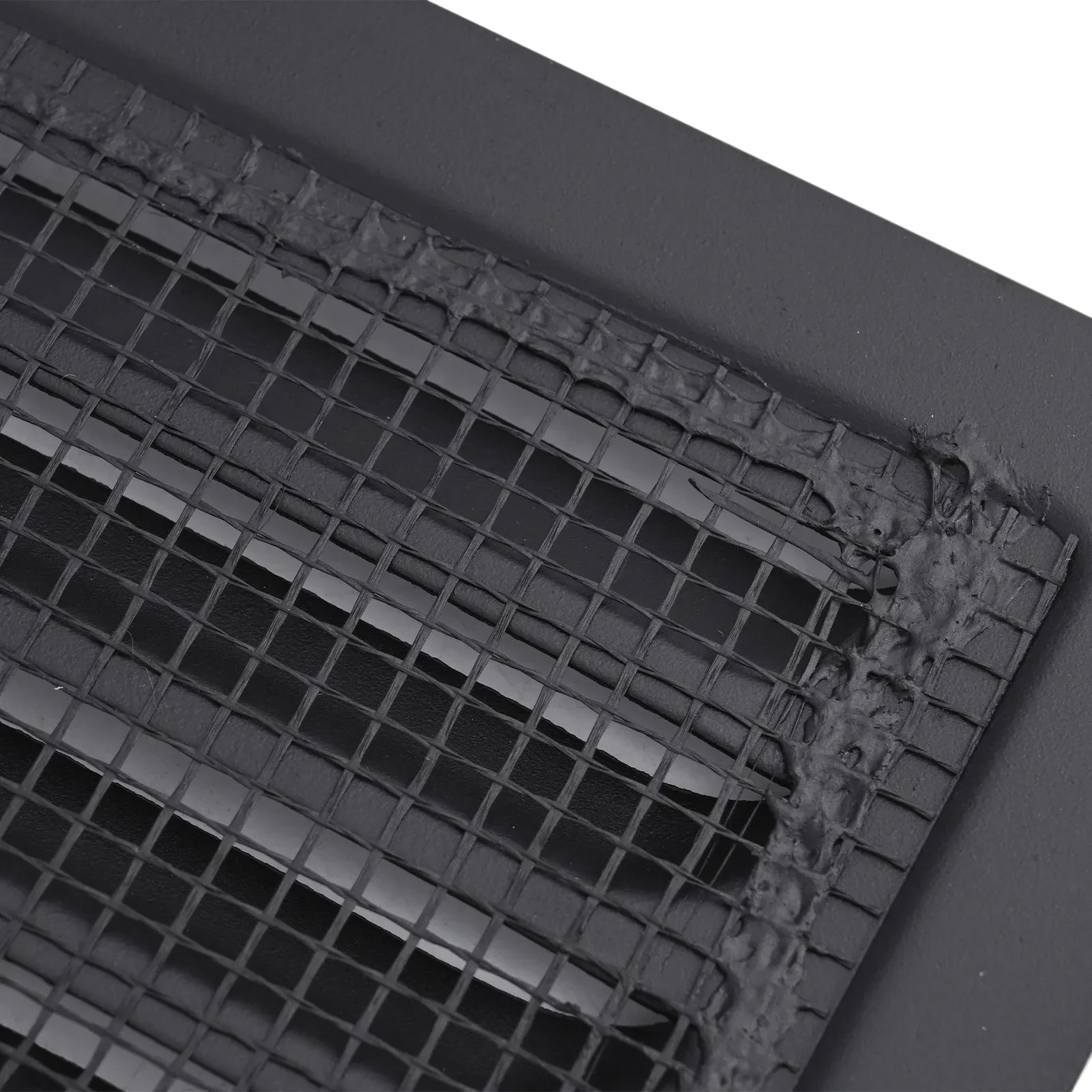 250x250mm Metal Louver Vent Cover Square Vent Exterior Wall Grille Cover Home Improvement Ventilation System Components