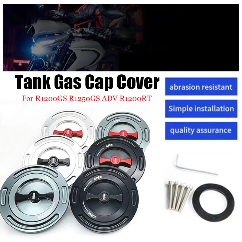 

For BMW R1200GS R1250GS ADV R1200RT New Motorcycle CNC Fuel Tank Cap Gas Oil Tank Cover