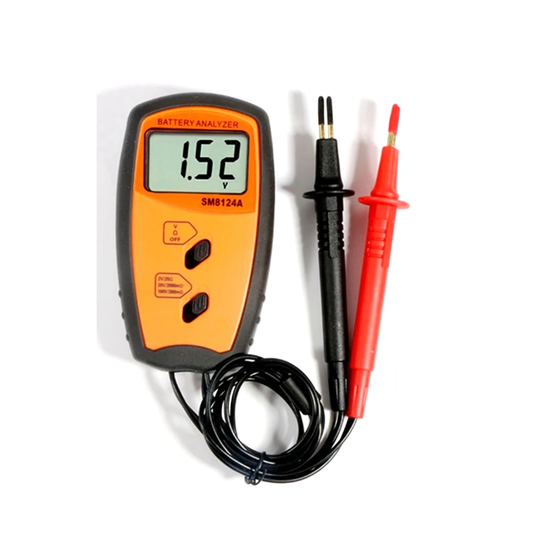 

SM8124 Internal Battery Resistance Impedance Meter Battery Resistance Voltmeter 200V Battery Tester Low Voltage Prompt