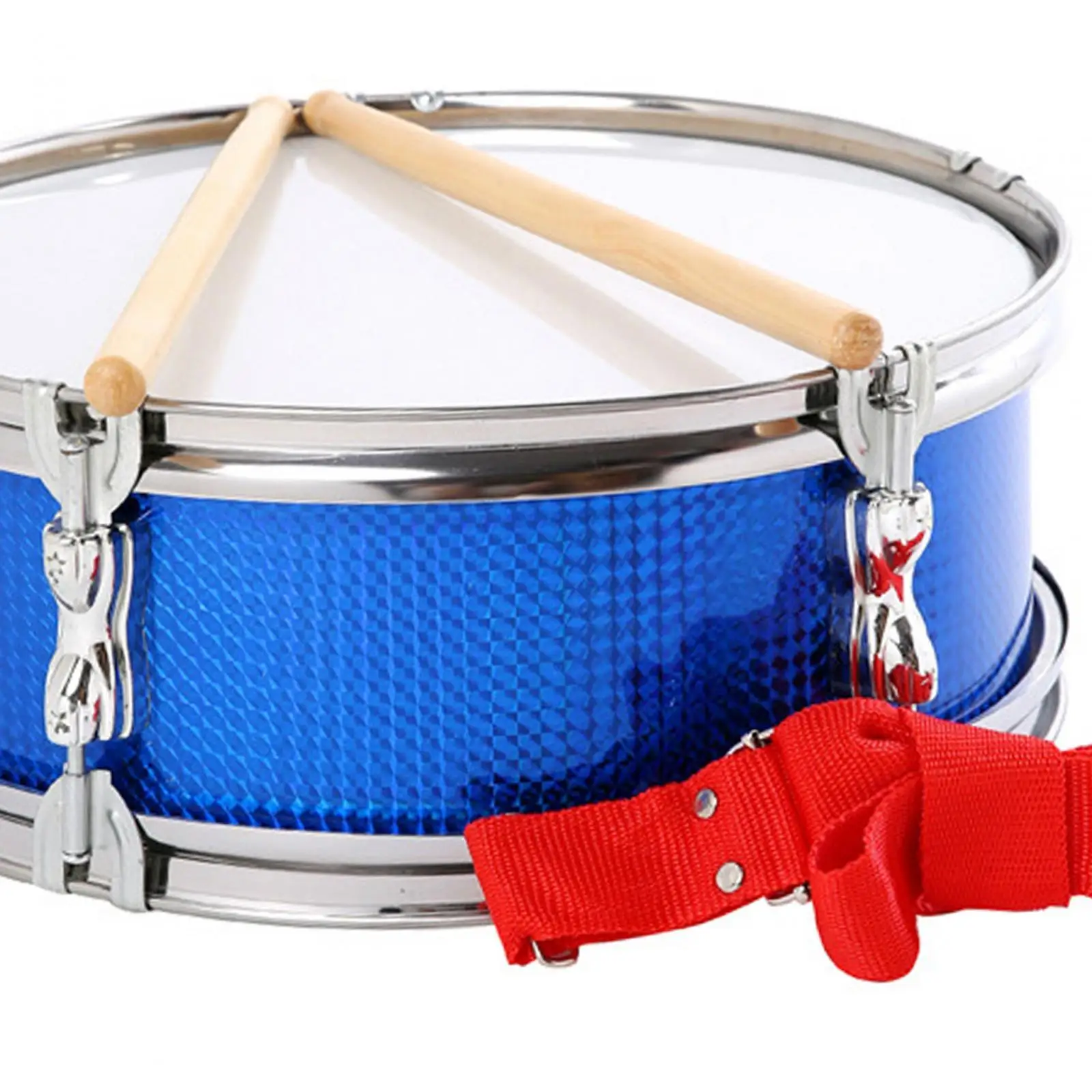 13" Snare Drum for Music Exploration with Adjustable Strap for Beginners