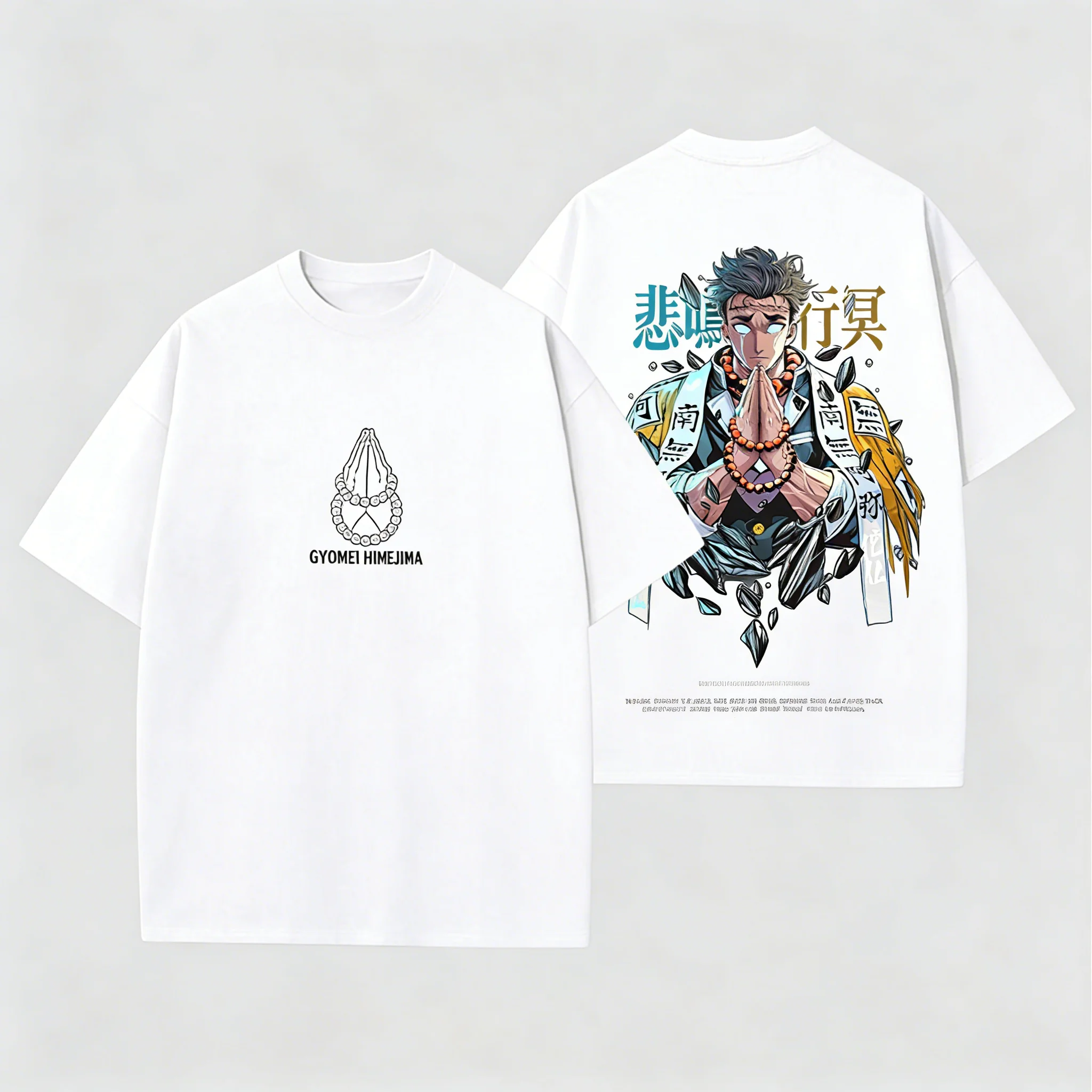 

Men's Ghost Annihilation Blade Lament Island Journey Dark T-shirt Street Style Printed Leisure Outdoor Anime Enthusiast T-shirt