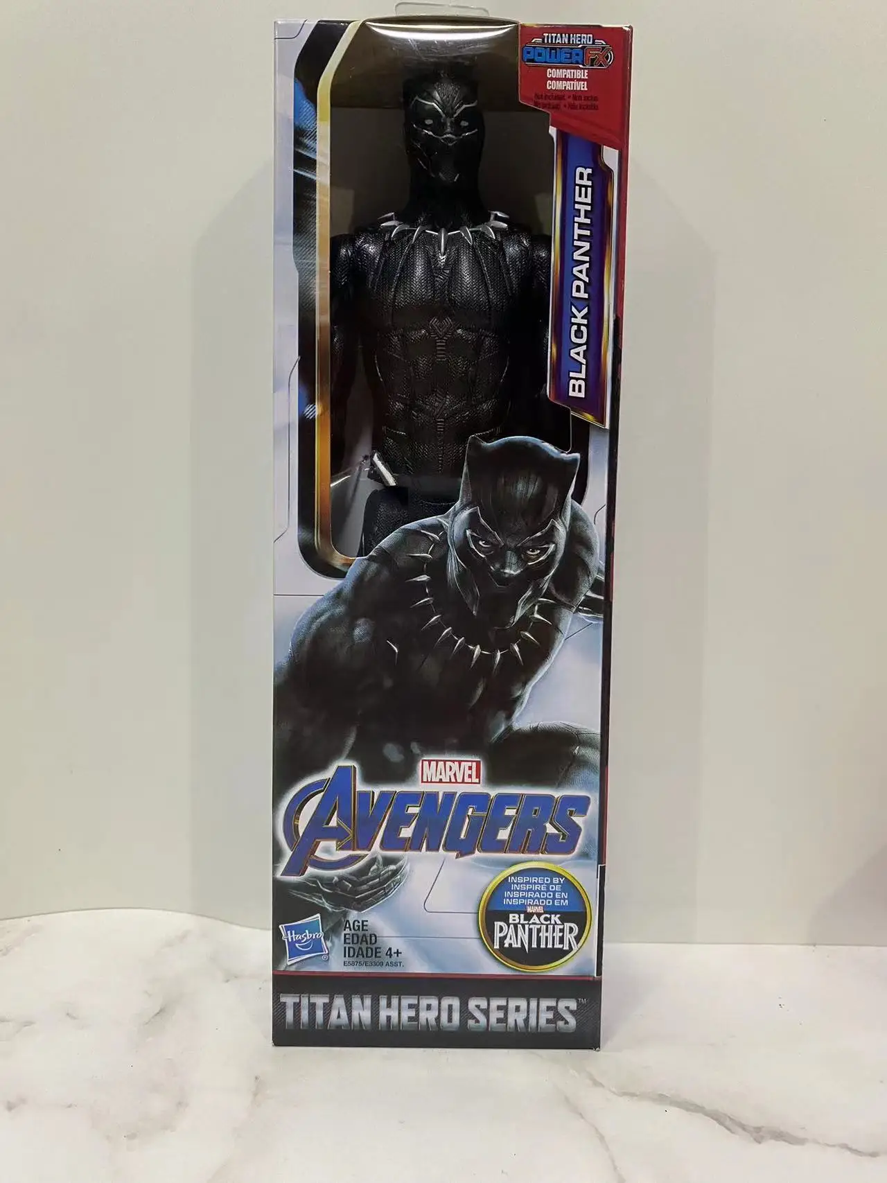 Hot Toys Marvel Avengers Anime Figures Titan Hero Series Black Panther Upgrade Suit Action Figure Collectable Model Doll Gift