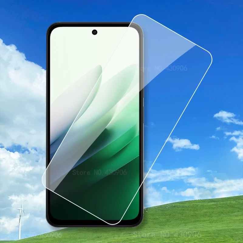 

For Redmi 15 Screen Protector Screen Coverage For Xiaomi Redmi 15 High Quality Transparent Tempered Glass Film 2.5D 9H