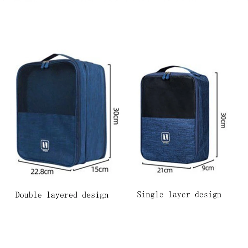 Tragbare Schuhtasche, Reise-Aufbewahrungstasche, Organizer, Gepäck, Kleidung, Make-up, Aufbewahrung, Koffer, Reise-Schuh-Aufbewahrungstasche, Sortierbeutel – Detail 10