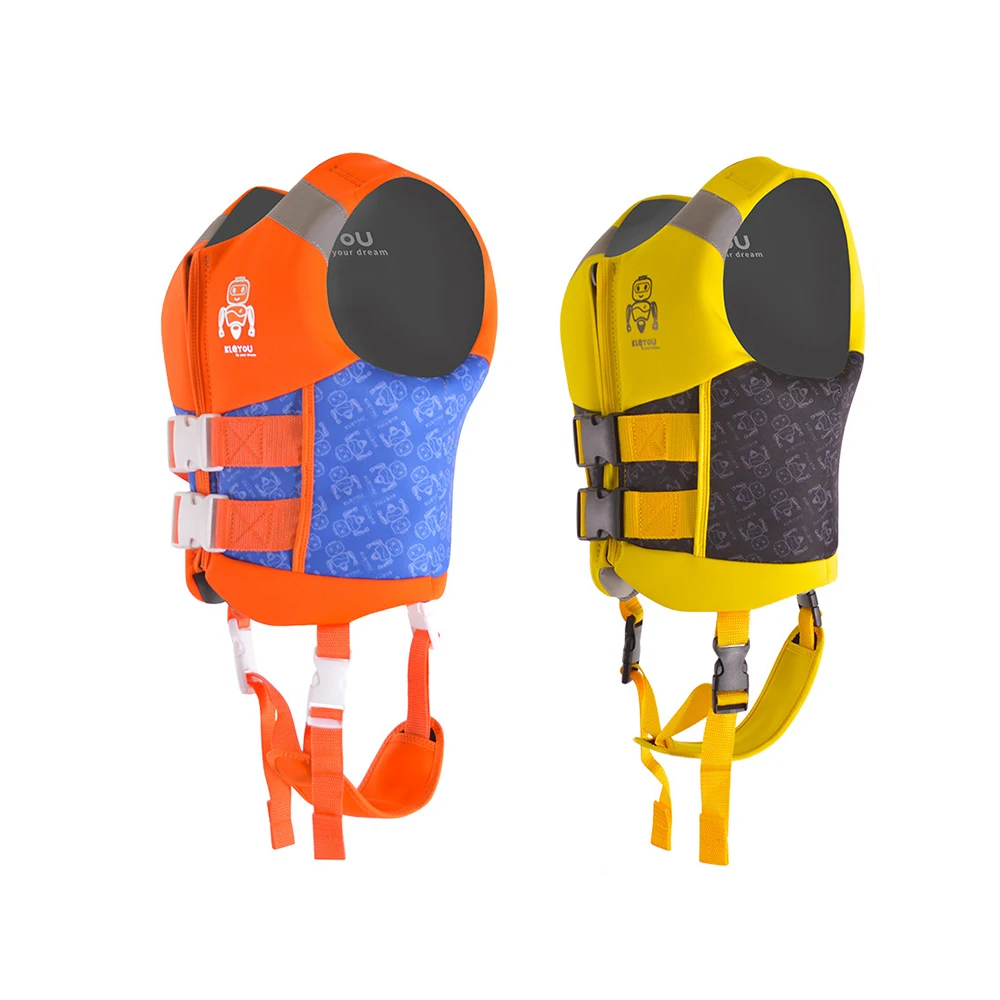 

SWROW-Neoprene Life Jacket for Kids, Buoyancy Life Vest for Safety Buckle, Floating Surfing, Sailboard, Rowing Survival Vest