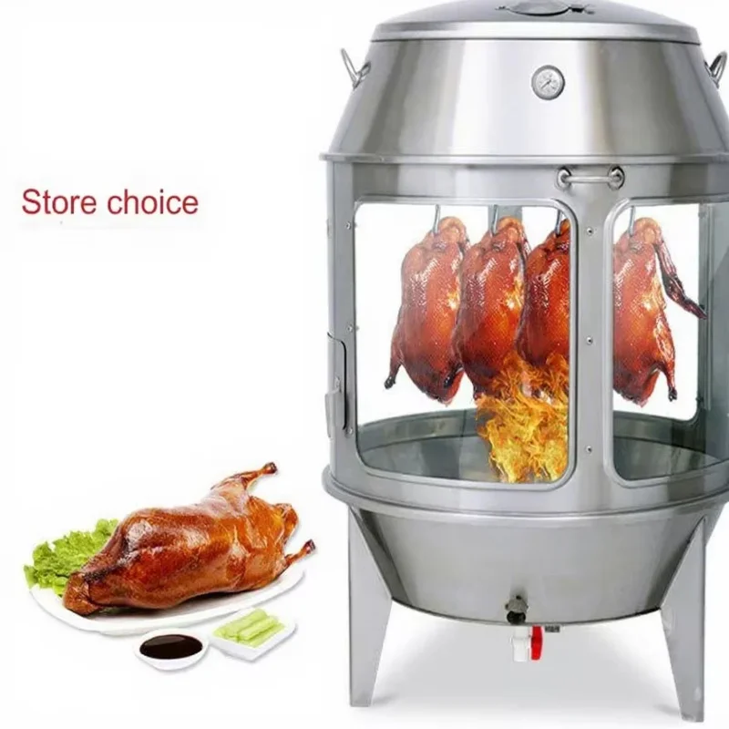 

Commercial Use 60 Chicken Roasted Grill Duck Oven With Tempered Glass For Kitchen Equipment