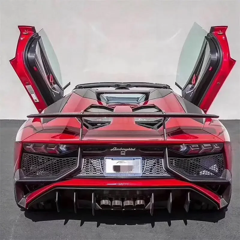 

2011-2015 For Lamborghini AVENTADOR LP700-4 LP720 LP750 Custom SV style all carbon fiber rear bumper