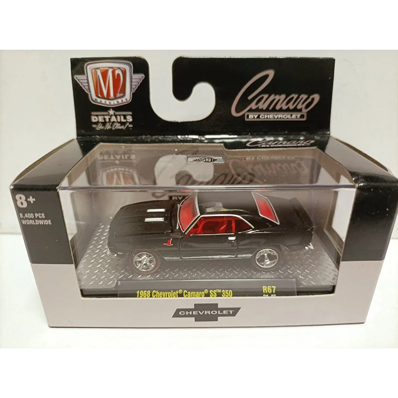 1:64 Scale Camaro SS 350 1968 Sports Alloy Car Model Collection Ornaments