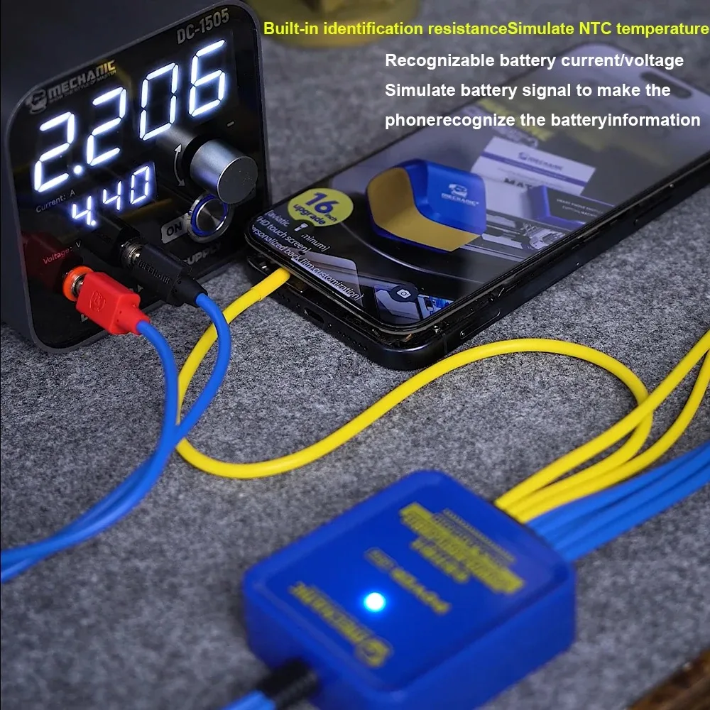 MECHANIC POWER Ultra Power Boot cable For iPhone6-16PM Android Xiaomi Huawei samsung phone Power Supply Repair Test Cord