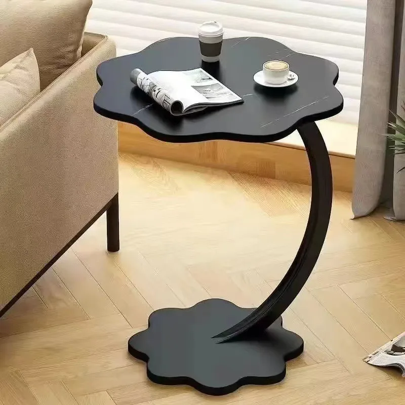 

Nordic modern bedside table bedside living room sofa side table small table coffee table bedroom simple shelf rock slab