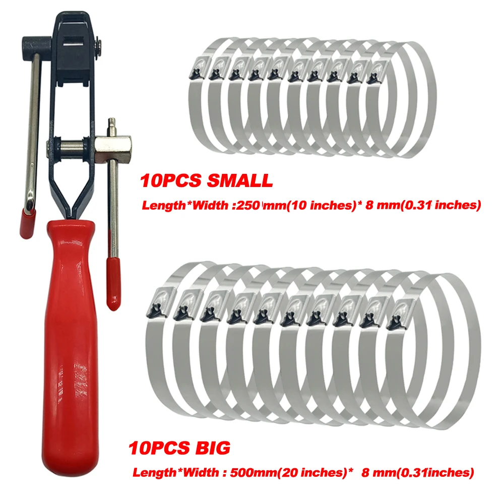כלי קלמפים אוניברסליים למכוניות ATV Auto CV Joint Clamps Banding Boot Clamp Tool, חצי ציר Boot Band, קלמפים לאבזם, מסמרי קרימפינג, כלי קלמפים לציר