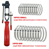 Abrazaderas de juntas CV universales para ATV, herramienta de abrazadera de arranque, banda de arranque de medio eje, abrazaderas de hebilla, alicates de prensado, herramienta de abrazadera de eje