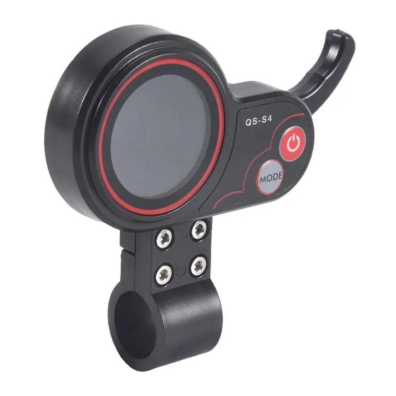 

ABHY-QS-S4 48V-60V Thumb Throttle LCD Display Meter For Zero 8 9 10 8X 10X Electric Scooter 6PIN Display Accessories