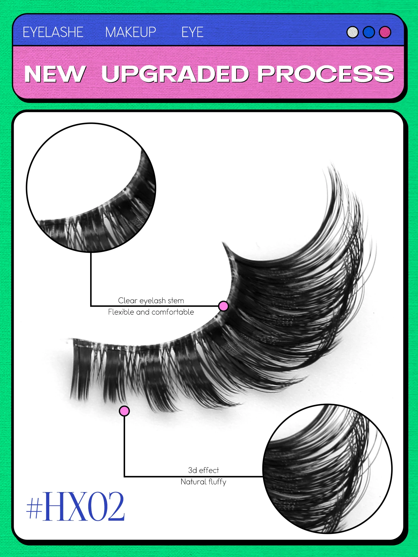 Veltrinay vison cílios olho de gato cílios volume raposa olho cílios postiços cílios naturais 3d d-curly volume cílios postiços maquiagem