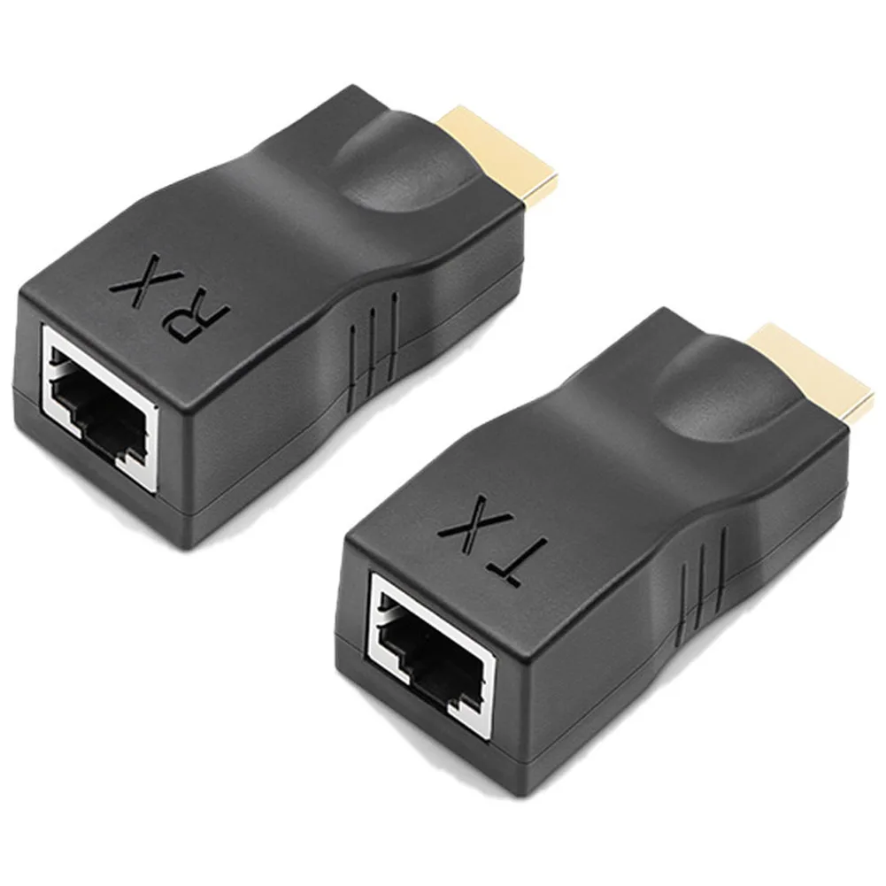 Reliable 4K Signal Extension up to 30m with CAT5e6 UTP Cable for Stable Network Connectivity in Conference Rooms and Classrooms