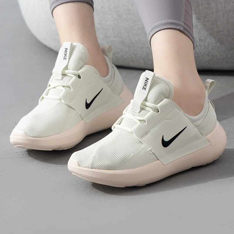 Nike sapatos femininos 2024 outono novos sapatos esportivos superfície de malha respirável leve amortecido tênis de corrida DV8405-004