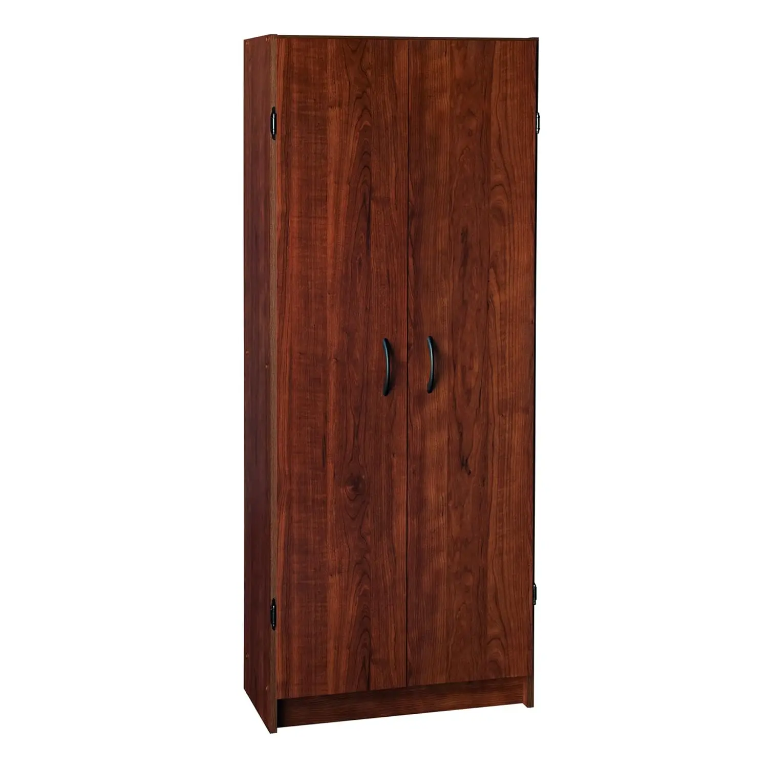 S264b95845b744e459c746e06edd1dbe71 White Pantry Cabinet Cupboard with Adjustable Shelves for Kitchen Storage