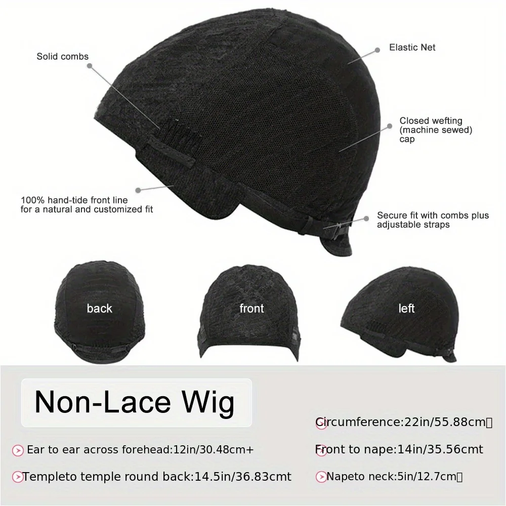 شعر مستعار بقص عابث، شعر بشري بطبقات مستقيمة، شعر مستعار قصير بقص عابث، شعر ريمي برازيلي مصنوع آليًا بالكامل، لون طبيعي للنساء #5