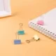 Deli  19mm New Colorful Dovetail Clip Effortless Binder Clip Long Tail Clip For School Office Learning Supplies 1 Box E8555A