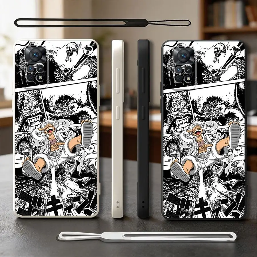 Phone Cover Case for Xiaomi Redmi Note 15 Pro Plus Note 14 13 11 12S 8 9 11S 9S 12 14 10 Lite One Piece Luffy