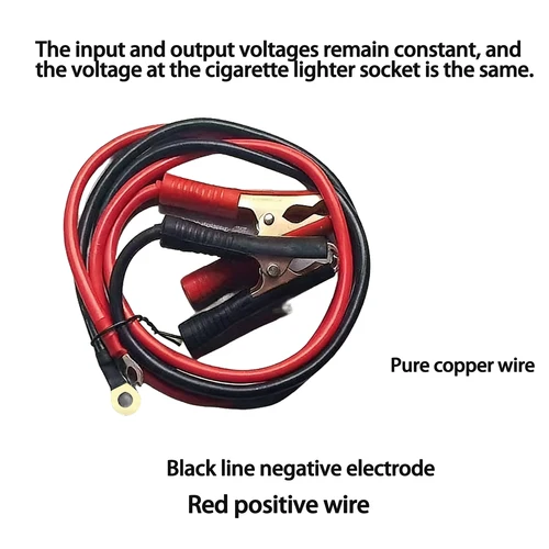 Imagen 2 del producto Clip de batería universal de 12V24V, cable a inversor, batería de conexión a cable, conexión de batería, línea de salida, clip de batería