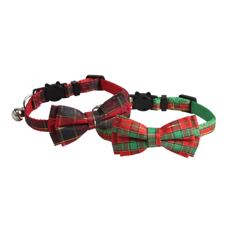 Pet Accessories Christmas Series Bow Sun Flower Triangle Scarf Collar Cat and Dog Accessories Holiday Atmosphere Supplies