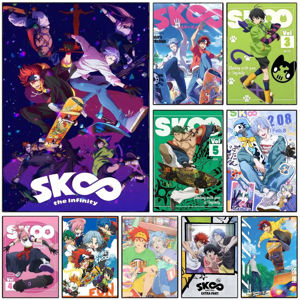 Skate Anime S-SK8 the Infinity Poster Wall Art Print Decorative Mural Home Decor Gift Unframed