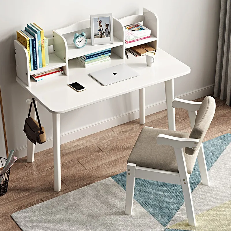 

Nordic Solid Wood Desk for Home Use Simple Practical Design for Primary Secondary School Students Small Medium-sized Table Kids