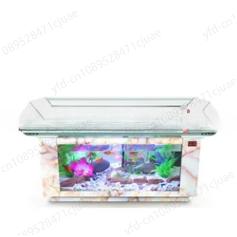 Glass Coffee Table Fish Important Desk New product High Quality Table Aquarium