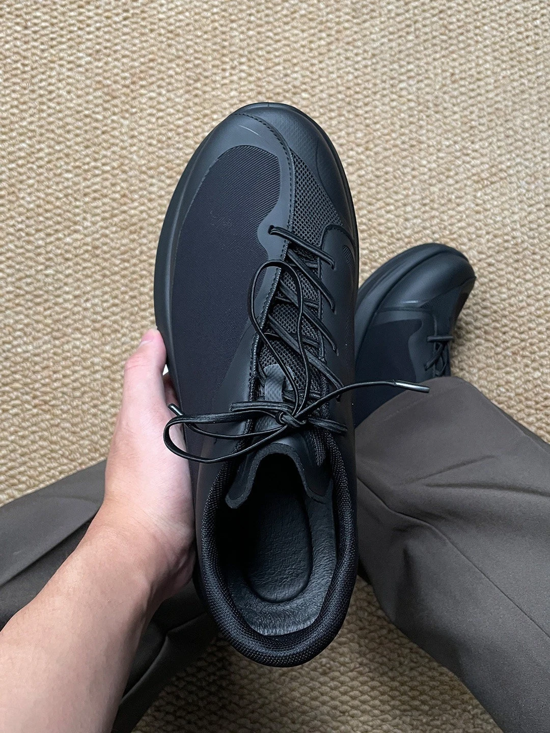 Retro Platform Sneakers, Breathable Mesh Leather Large-sized Shoes for Street Style and Outdoor Wear Increase Height By 7cm