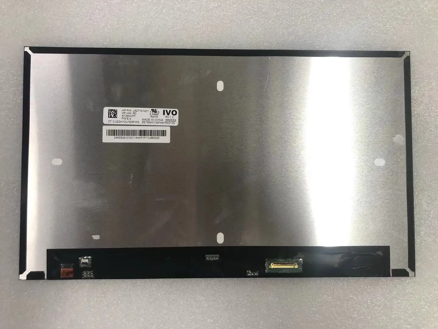 

X133NVFF R0 L92715-ND1 Laptop LCD screen HP X360 830 G7 G8 Non Touch Screen FHD 1920x1080 30 Pin