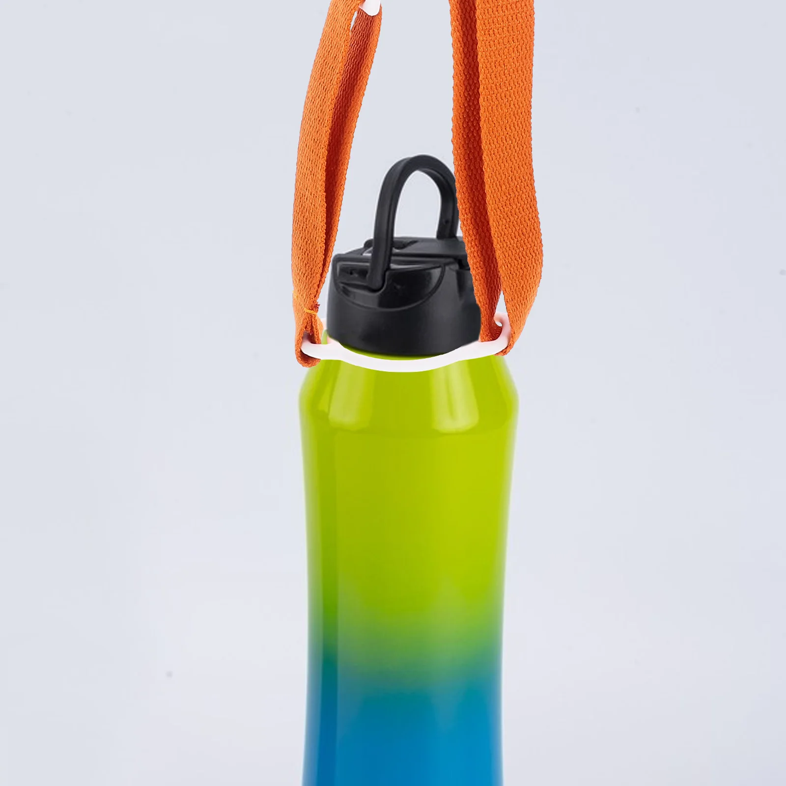 

Yardwe Water Bottle Strap Adjustable Shoulder Sling Outdoor Kettle Carrier Breathable Holder Hanging for Hiking Travel