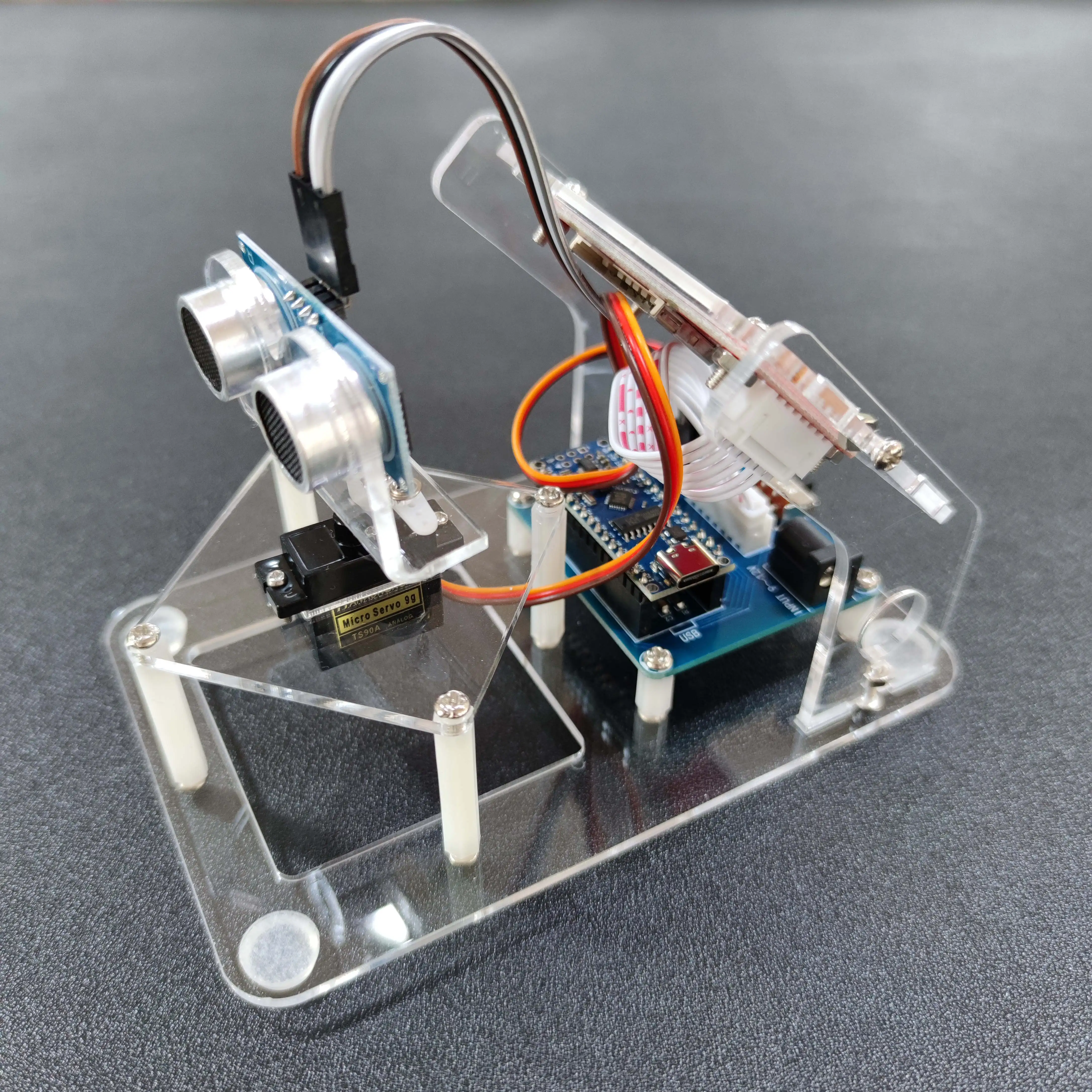 Ultrasonic Radar Maker Education Open Source Project Children's Programming for Arduin