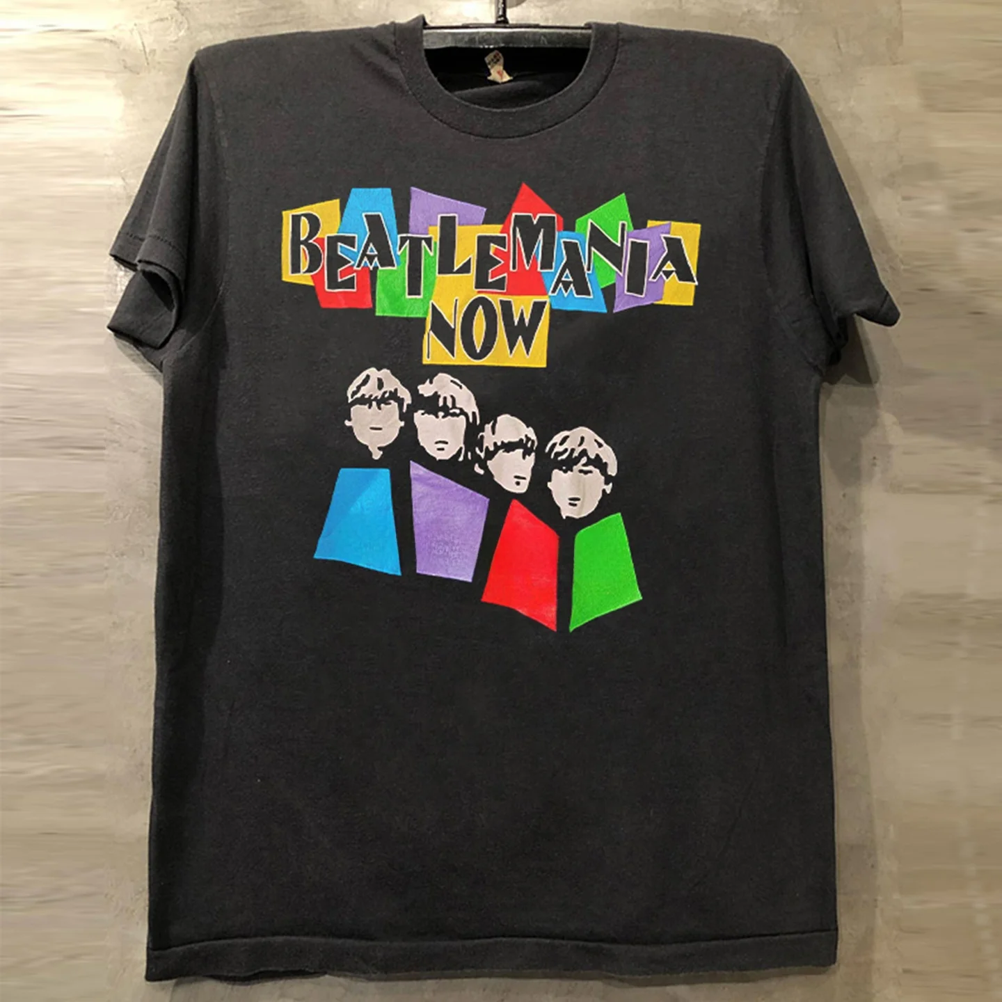Tagkita Dopaamine Direct Spray Print American Retro Short Sleeve T-Shirt Youth Summer Casual Cotton Top for Teenagers