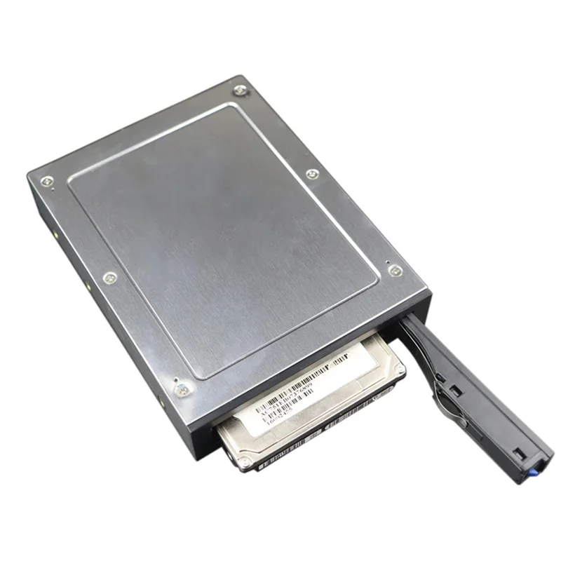 3Pcs 2.5 인치 ~ 3.5 인치 내부 플로피 베이 SATA III 6Gbps 트레이리스 모바일 랙 2.5 인치 HDD SSD