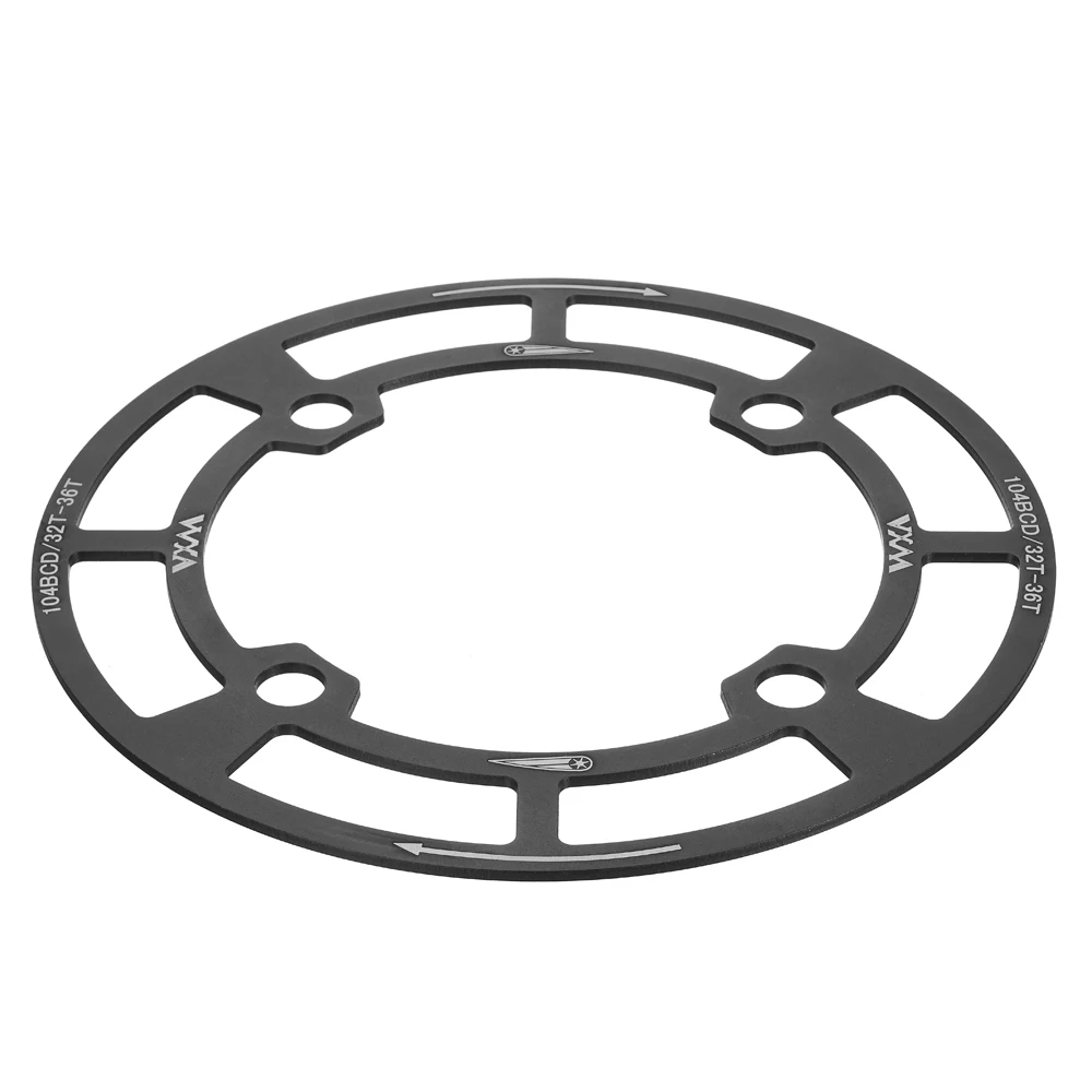 104BCD Fahrrad Kurbelgarnitur Schutzhülle Kurbelkette Rad Ring Schutzfolie 104 BCD Kettenrad Ring 32 34 36 38 40 42T – Detail 10