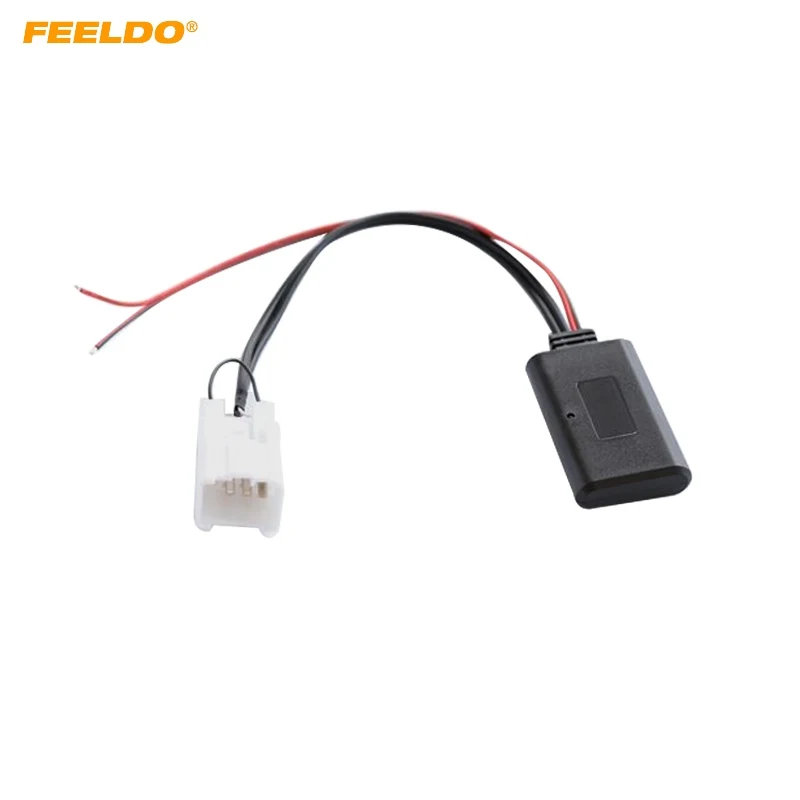 Adaptador de Cable receptor auxiliar inalámbrico Bluetooth de 5 pines para coche para Ford BaBf Falcon Radio Audio Cable auxiliar