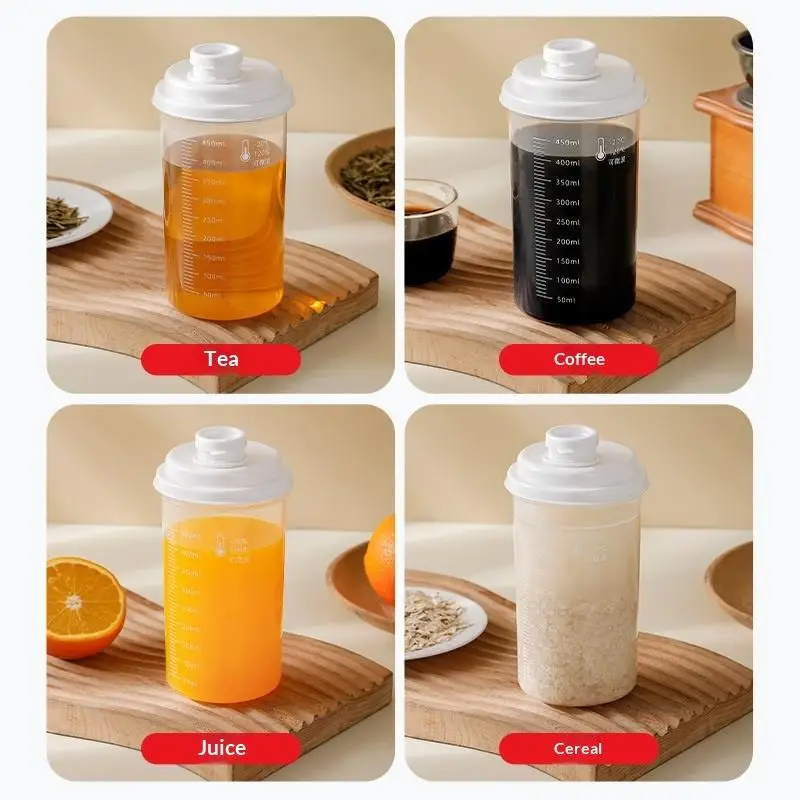 3Pcs Chinese Medicine Dispensing Bottles Set with Measuring Cup for Accurate Liquid Detergent and Herbal Extraction Home Use