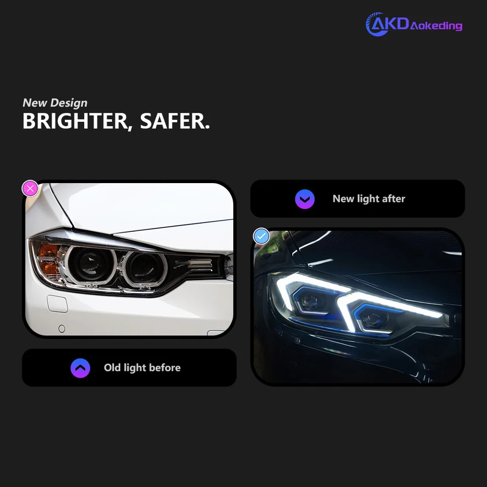 Car Lights for BMW F30 F31 F35 2013-2019 3 Series LED Auto
