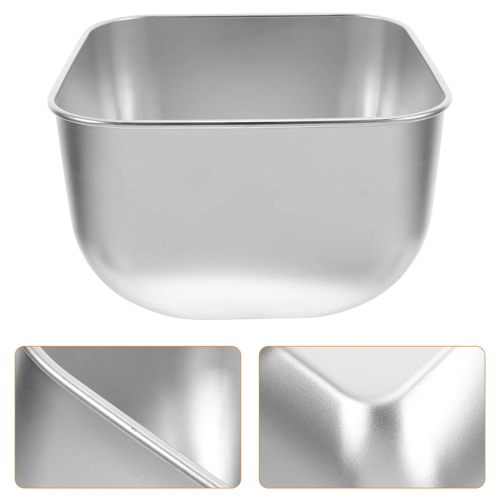 

Creative Stainless Steel Square Dipping Bowl 13cm Angled Sauce Dish Small Salad Serving Bowl for Kitchen Party Home Decor